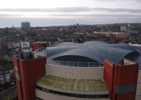 Harrogate International Centre: viewed from above